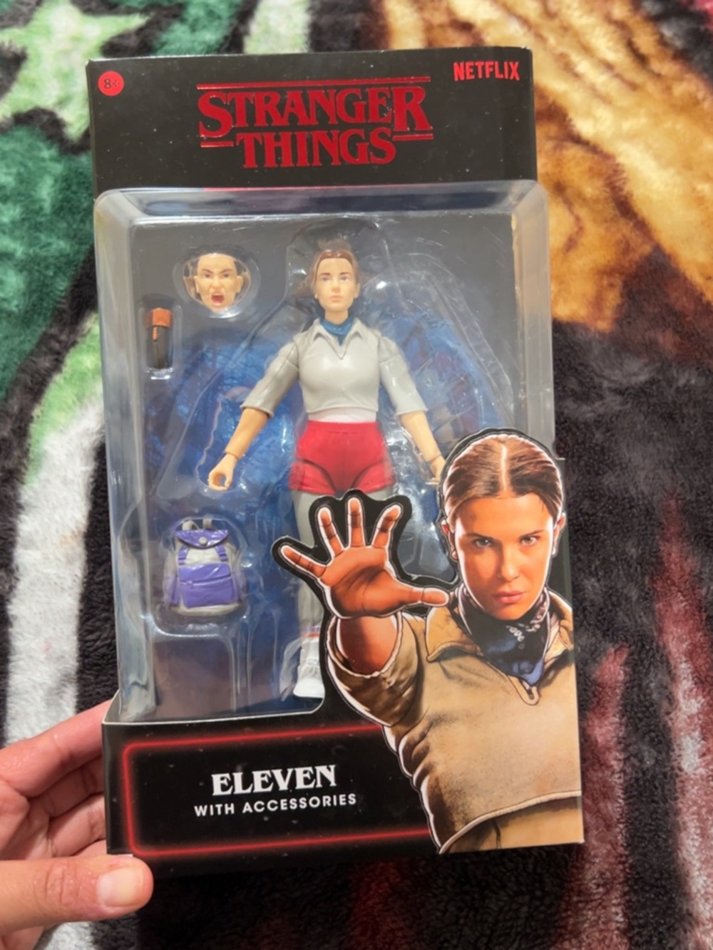 Netflix Stranger Things Eleven Action Figure - Red & White Outfit